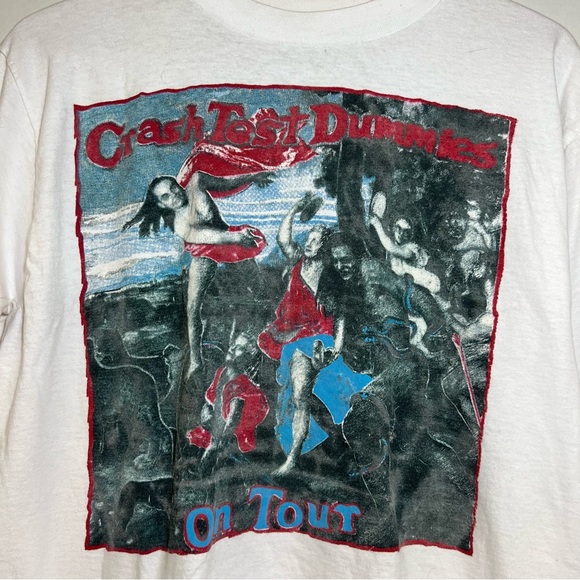Vintage 1994 Crash Test Dummies Concert Tour T Shirt XL - Picture 4 of 11